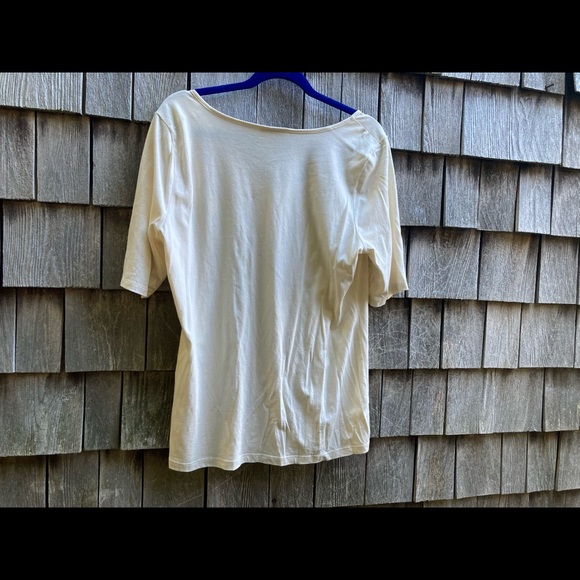 Loft ruffle-front top - Picture 5 of 6